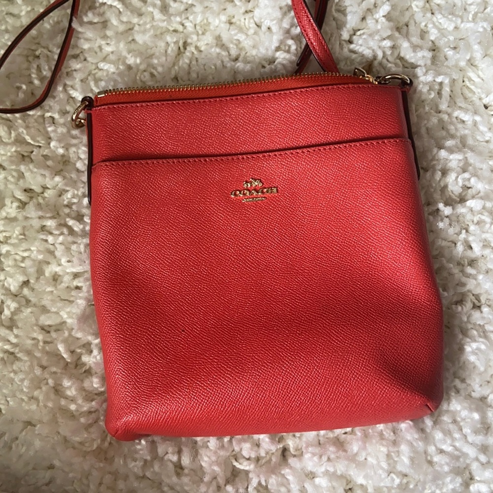 Coach cross body purse